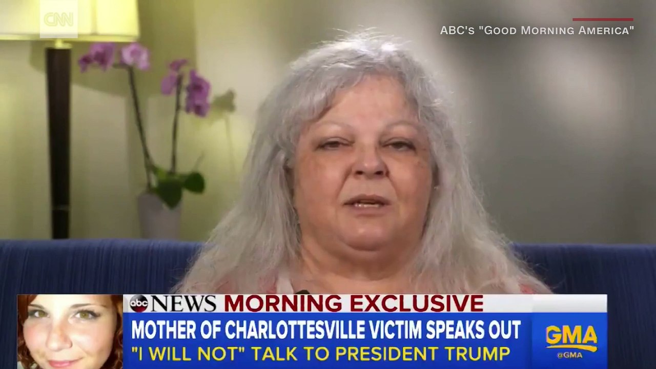 "Mother" of Charlottesville "Victim" calls her "Daughter"  MS HEYER