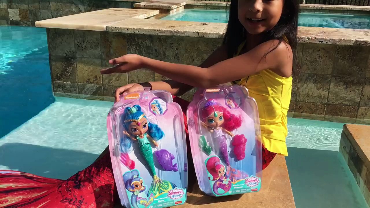 Magic Mermaids Shimmer and Shine Unboxing | Toys Academy