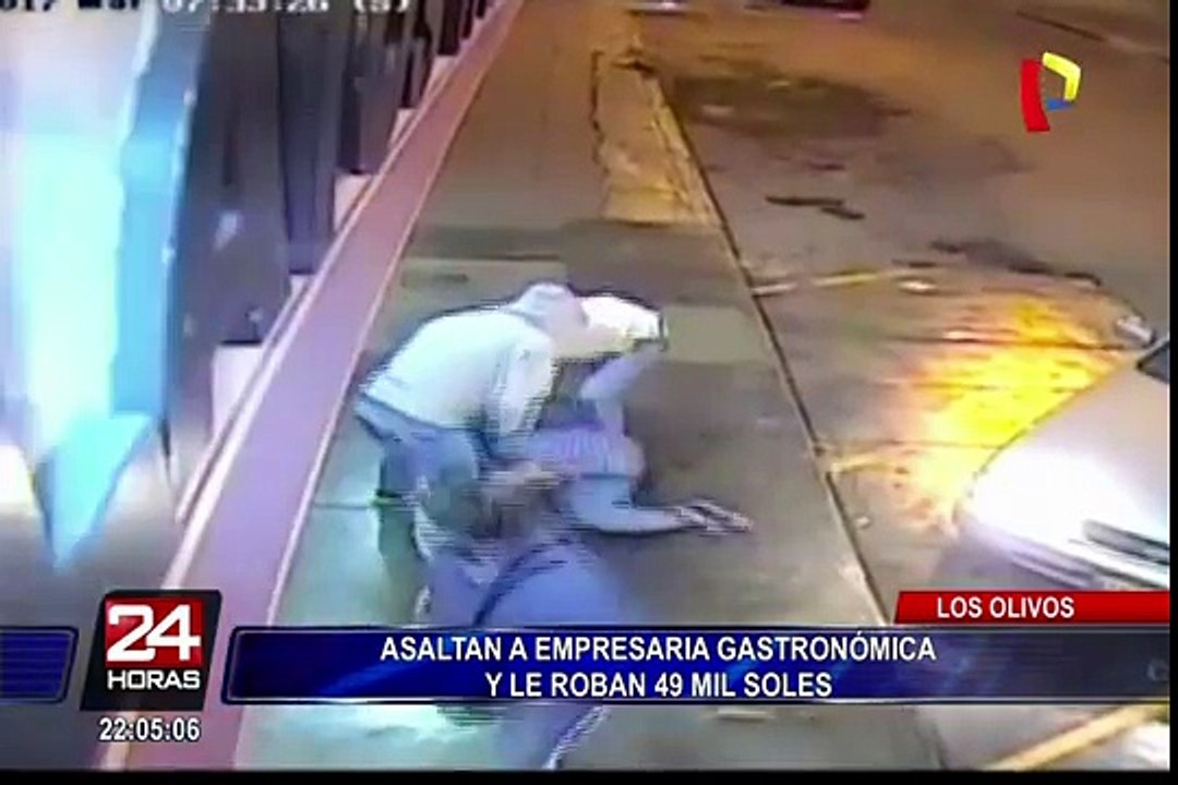 Delincuentes roban cerca a 50 mil soles a mujer en Los Olivos