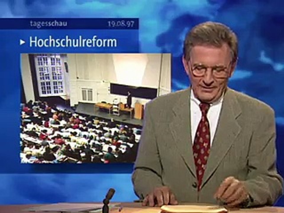 Tagesschau | 19. August 1997 20:00 Uhr (mit Joachim Brauner) | Das Erste
