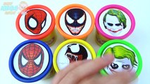 Les couleurs la famille doigt pour enfants Apprendre sucettes garderie jouer rimes homme araignée super-héros doh