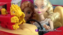 McDonalds Drive-Thru Play-Doh Toy Restaurant! Barbie Serves Peppa Pig, Happy Meal by Hobby