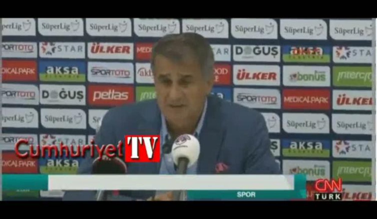 Şenol Güneş: Su molası da versinler