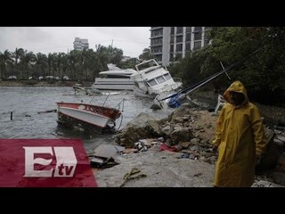Huracán Carlos afecta las costas de Guerrero / Titulares de la Noche