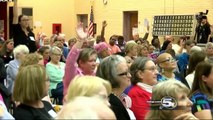 Tensions Rise Among Critics, Supporters At Byrne Town Hall