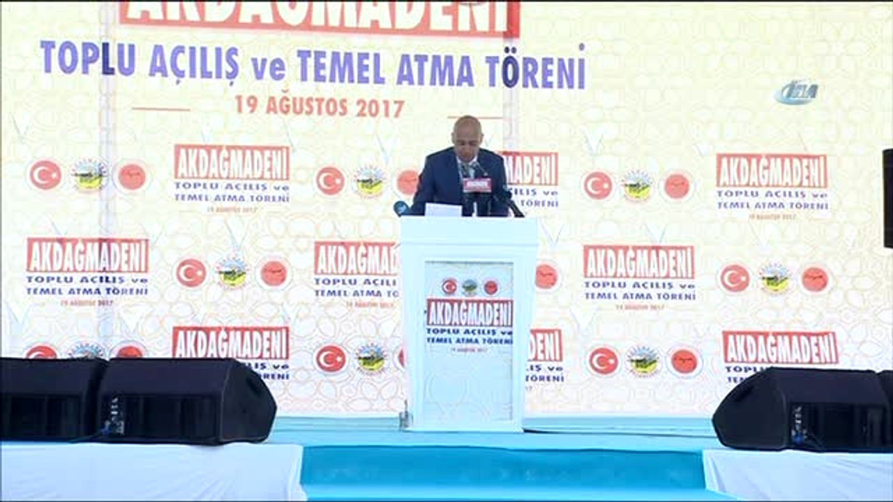 Başbakan Yardımcısı Bozdağ, Yozgat'ta Toplu Açılış Törenine Katıldı