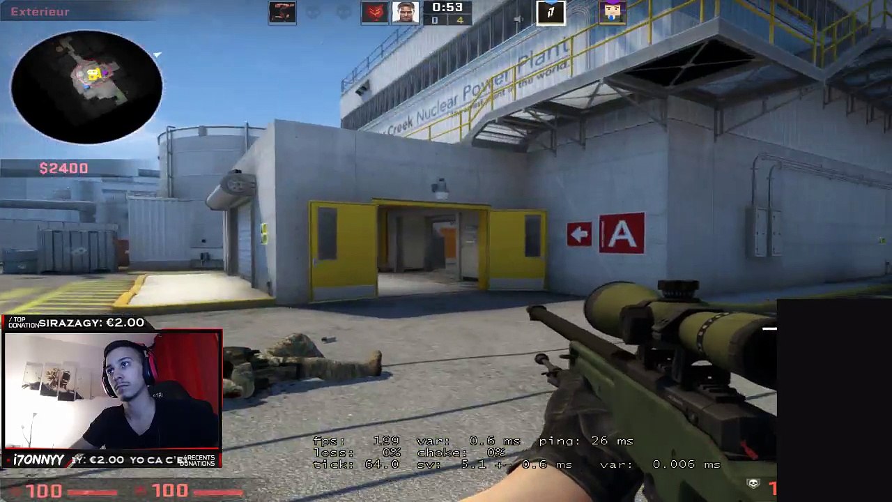 3men csgo EPIC TURN 180 NOSCOPE