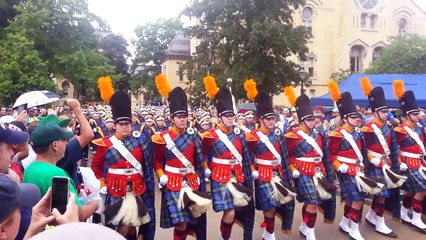 Notre Dame Marching Band 09 10 2016