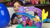 Et bébé bulle changer changeurs couleur poupées des œufs guppys sirène Surprise disneycartoy