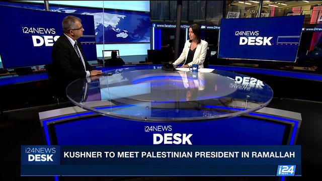 i24NEWS DESK | Kushner to meet Palestinian president in Ramallah | Saturday, August 19th 2017