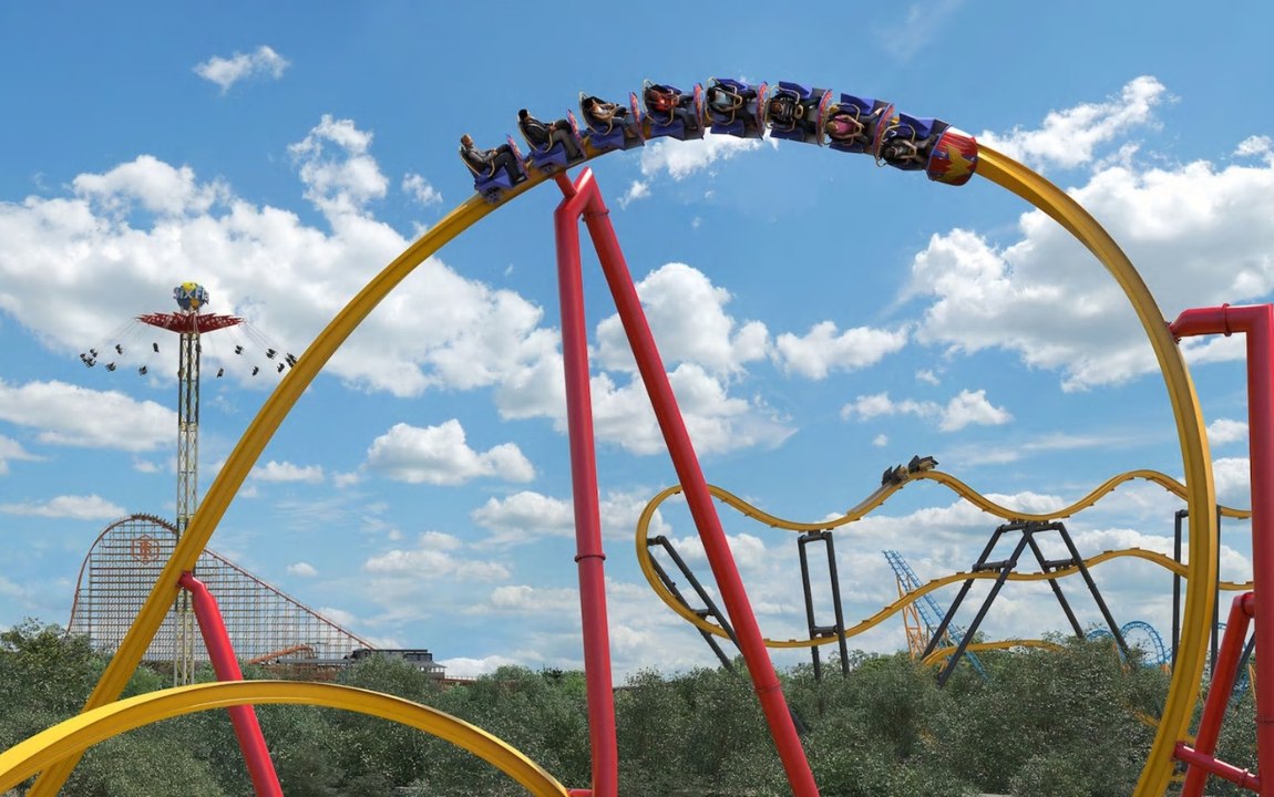 Six Flags Fiesta Texas présente Wonder Woman Golden Lasso Coaster