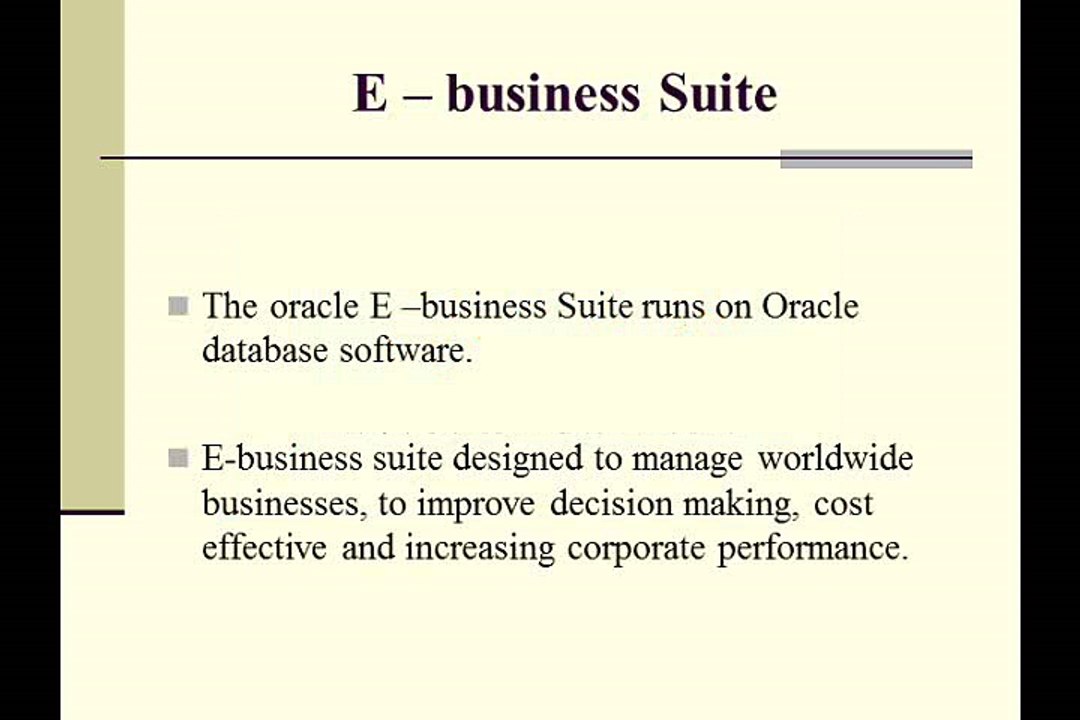Top 3 Integration Features Of Oracle E-Business...