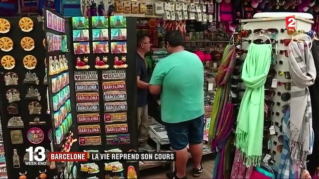 Attentats en Espagne : à Barcelone la vie reprend son cours