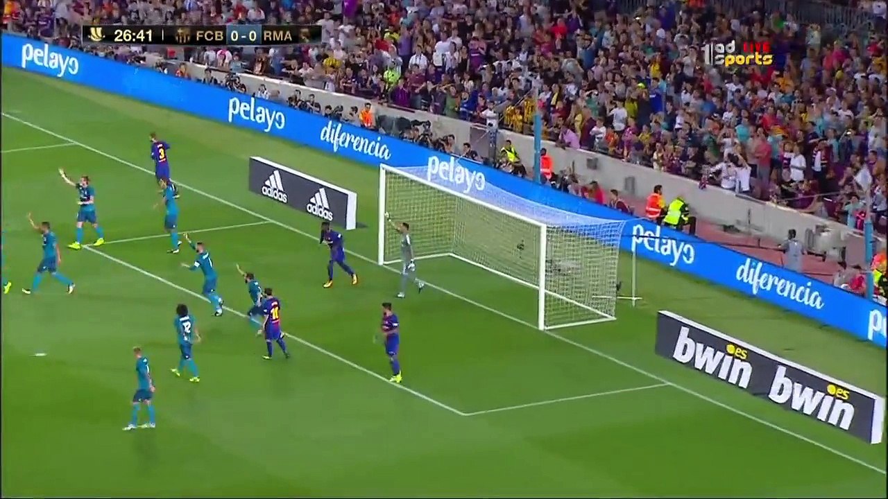 ملخص مباراة ريال مدريد و برشلونة 3-1 ذهاب السوب...