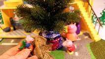 Пеппа свинья свинка пеппа на русском мультфильм игрушками новогодняя елка