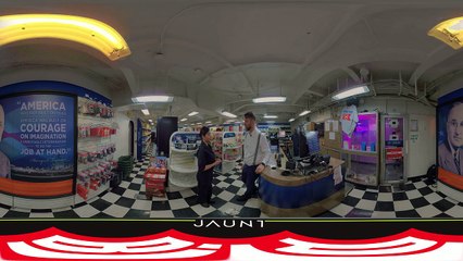 360° Video USS HARRY S. TRUMAN Life on an Aircraft Carrier / PART 2