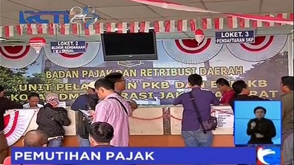 Warga Padati Unit Pelayanan Pajak Jakarta Barat