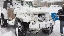 Historique janvier Frederick maryland blizzard jonas 22-23ème