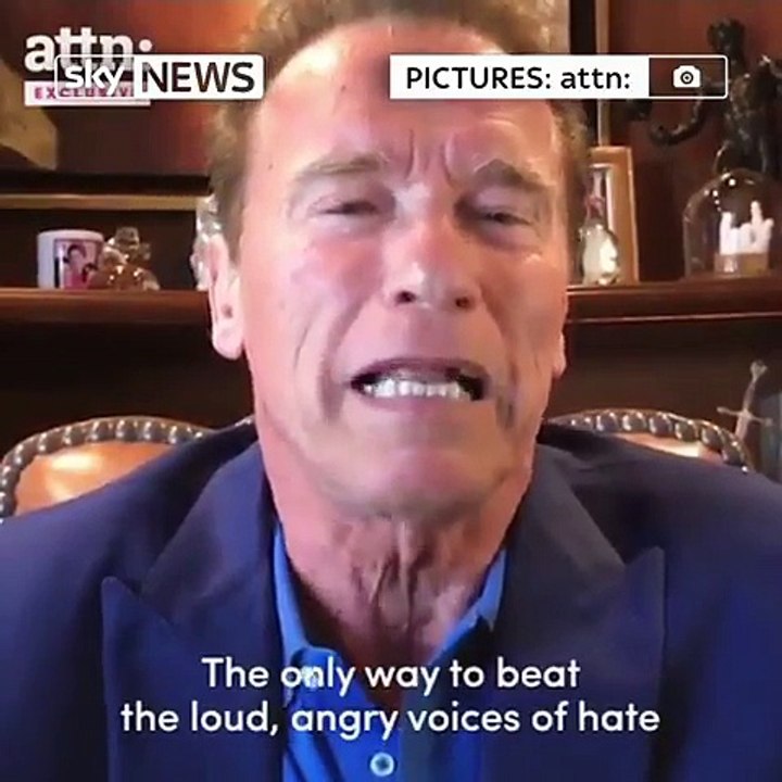 Arnold Schwarzenegger message for Donald Trump