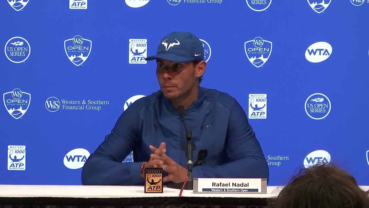 Rafael Nadal Press conference  QF Cincinnati 2017 (Eng&Spa)