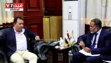 محافظ الأقصر يبحث التعاون مع مدير برنامج الأغذية العالمي بالعاصمة