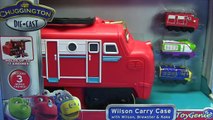 Porter cas enfants pour examen jouets les trains vidéo avec Chuggington Wilson 17