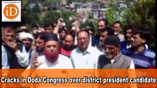 Cracks in Doda Congress over district president candidate