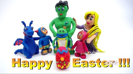 Hulk and Elsa Frozen Naughty In Real Superhero Baby Life Cartoons Play Doh Claymation Videos