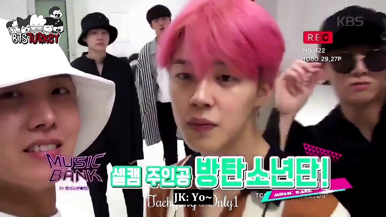 [15.08.2017] Singapore Airport Self Cam - BTS Cut (Türkçe Altyazılı)