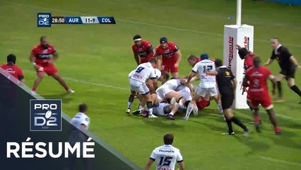 PRO D2 - Résumé Aurillac-Colomiers: 23-30 - J1 - Saison 2017/2018