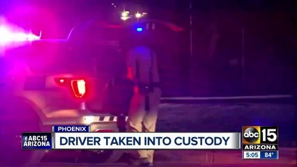 Driver taken into custody for driving erratically near 55th Avenue and Clarendon