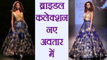 Esha Gupta in Unique Bridal Collection of Amit Aggarwal at Lakme Fashion Week; Watch Video | Boldsky