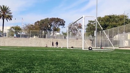 MOST AMAZING CURVE FOOTBALL CHALLENGE