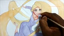 Disney emmêlés speedpaint Rapunzel