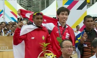 Agus Prayogo Sumbang Medali Perak Lari Maraton