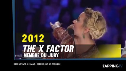 Demi Lovato a 25 ans : découvrez son évolution physique depuis Disney Channel (Exclu Vidéo)