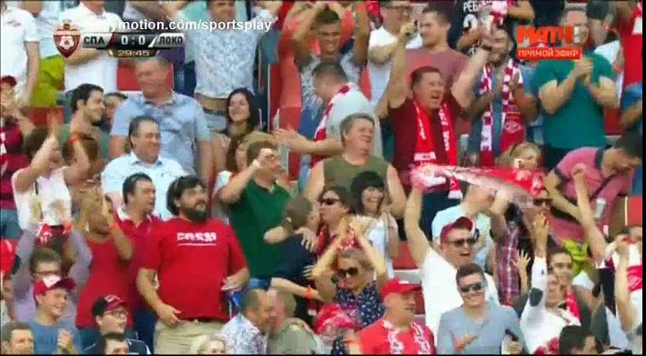 Denis Glushakov Goal HD - Spartak Moscow 1 - 0 Lokomotiv Moscow - 19.08.2017 (Full Replay)