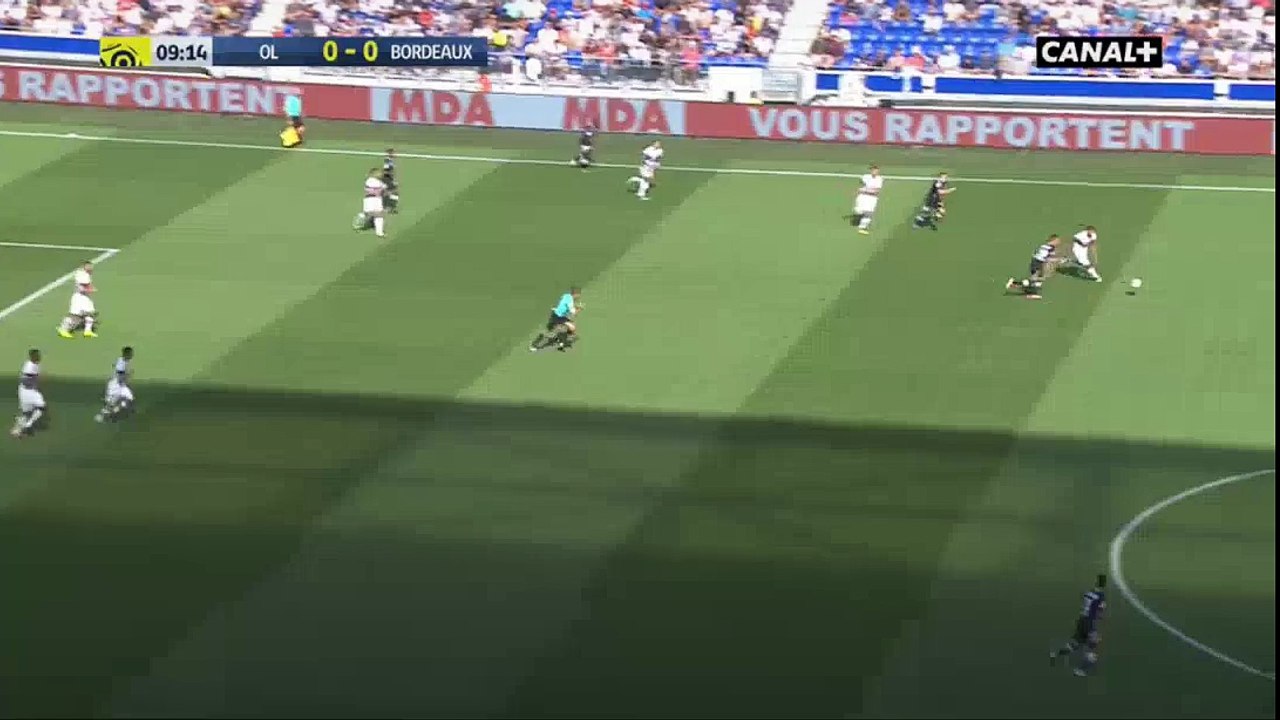 But Nabil Fekir - Lyon VS Bordeaux 1-0 (19 août 2017)