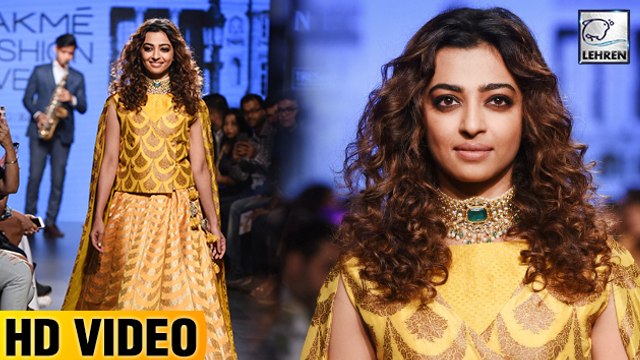 Radhika Apte Dazzles The Ramp At Lakme Fashion Week Day 3