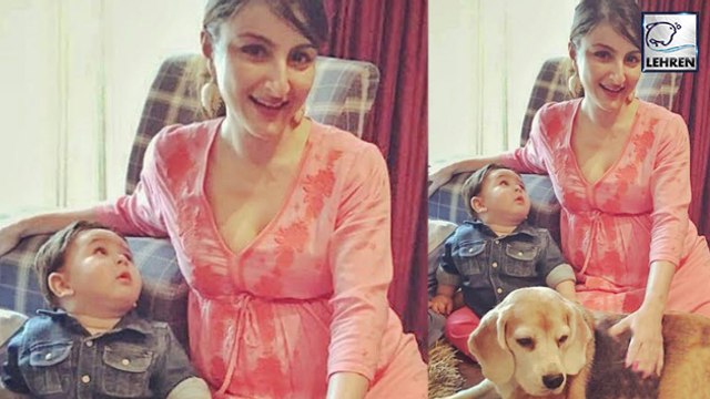 Taimur Ali Khan Has Fun With Pregnant Soha Ali Khan