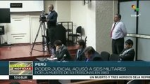 Perú: condenan a 6 militares por muerte de 53 personas en 1983