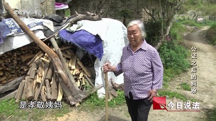 《今日说法》 20170819 公证之后的纠纷