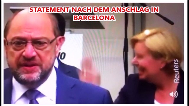 SCHULZ STATEMENT ZU BARCELONA (DAS WAHRE GESICHT DER SPD)