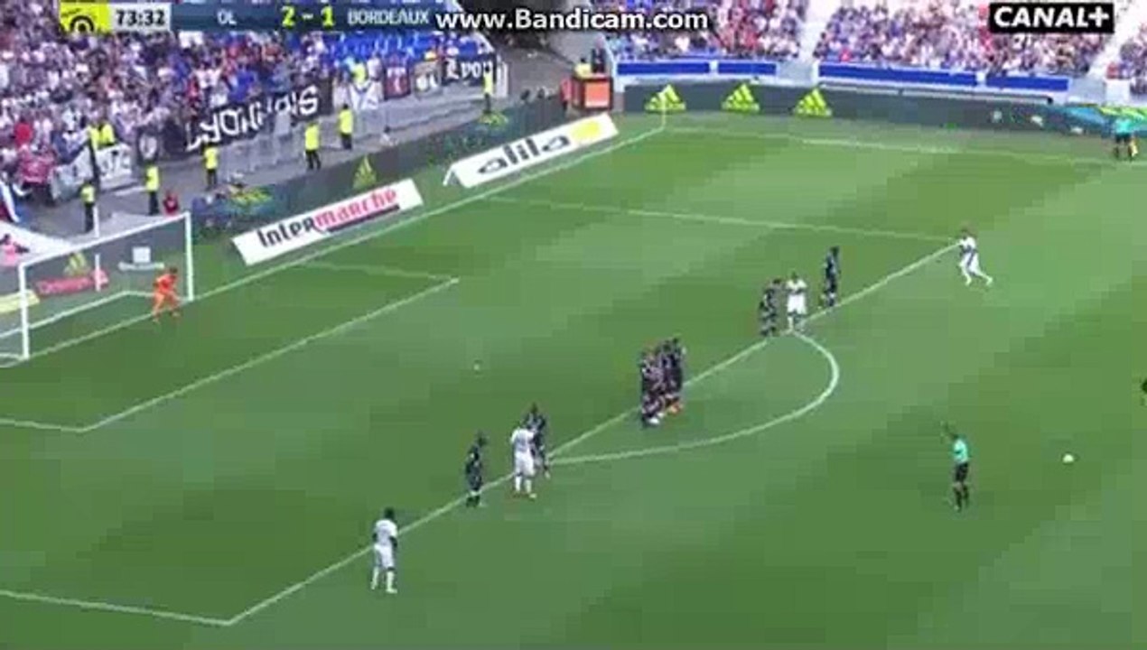 Bertrand Traore Goal HD - Lyon 3-1 Bordeaux 19....