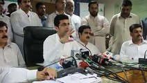 Health Minister KP Shahram Taraki's Media Talk About Dengue Virus in Peshawar