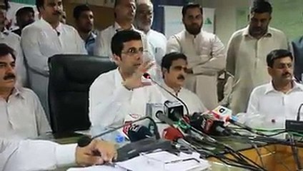Health Minister KP Shahram Taraki's Media Talk About Dengue Virus in Peshawar