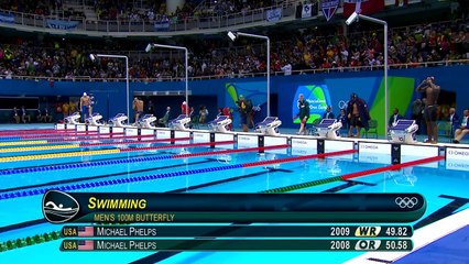 Rio Replay: Mens 100m Butterfly Final