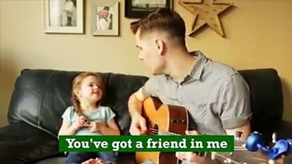 Your heart will melt as you watch this little girl sing You ve got a f