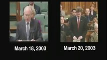 Prime Ministers of Australia (John Howard) and Canada (Stephen Harper) Identical Speeches Iraq War