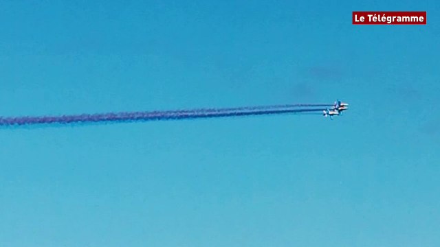 Perros-Guirec (22). La patrouille de France a fait le show